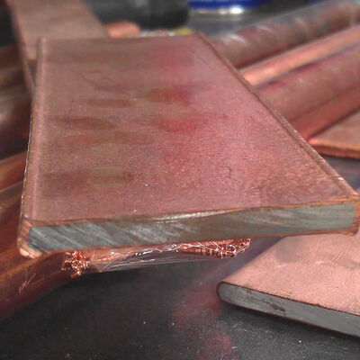 Copper Clad Steel Earthing Strap with Enhanced Copper-Steel Interface