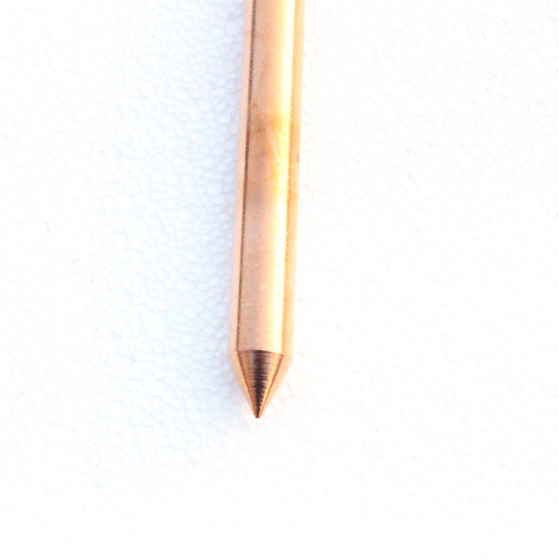 5/8" 4ft 8ft Copper Clad Earth Rod For Grounding In Electrical Systems