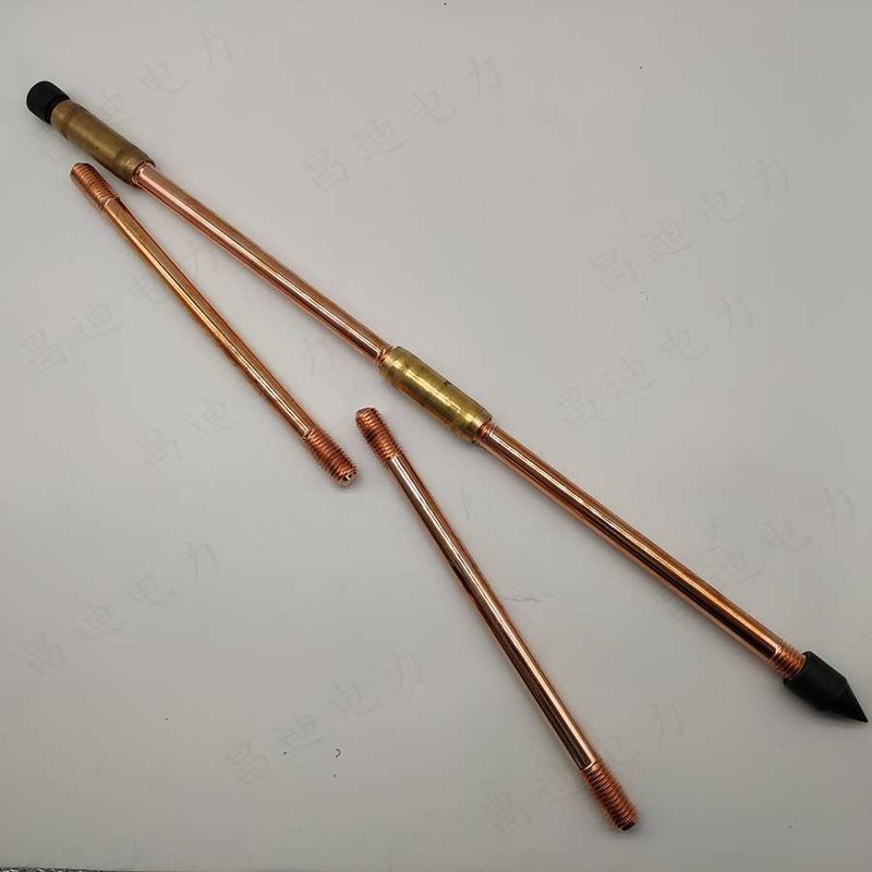 Earthing Material, Earthing rod, Copper clad steel ground rod
