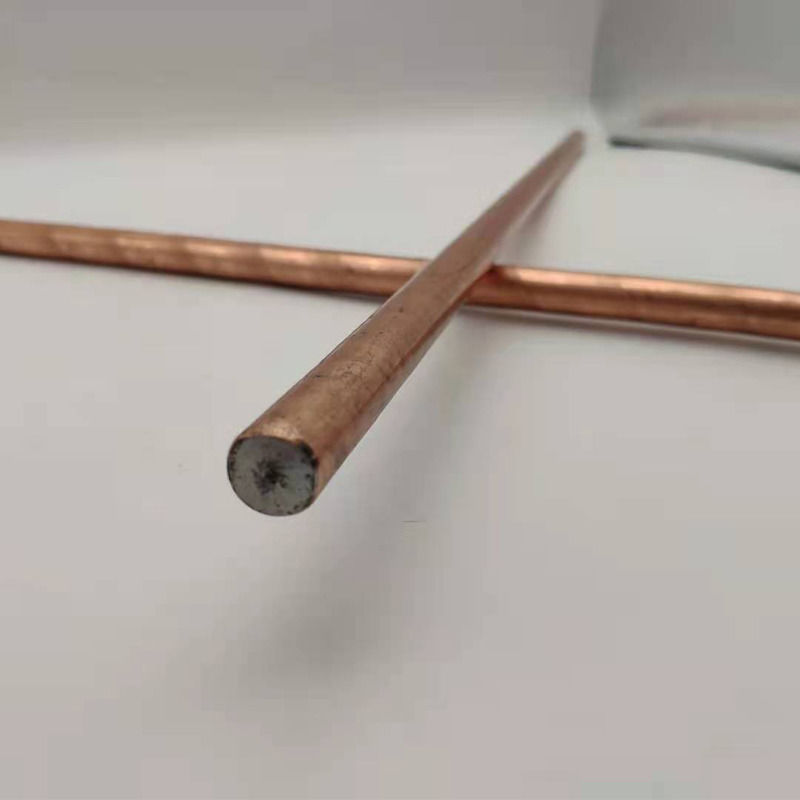 High Performance Copper Clad Earth Rods 0.25 Mm Copper Thickness Class I Insulation Level