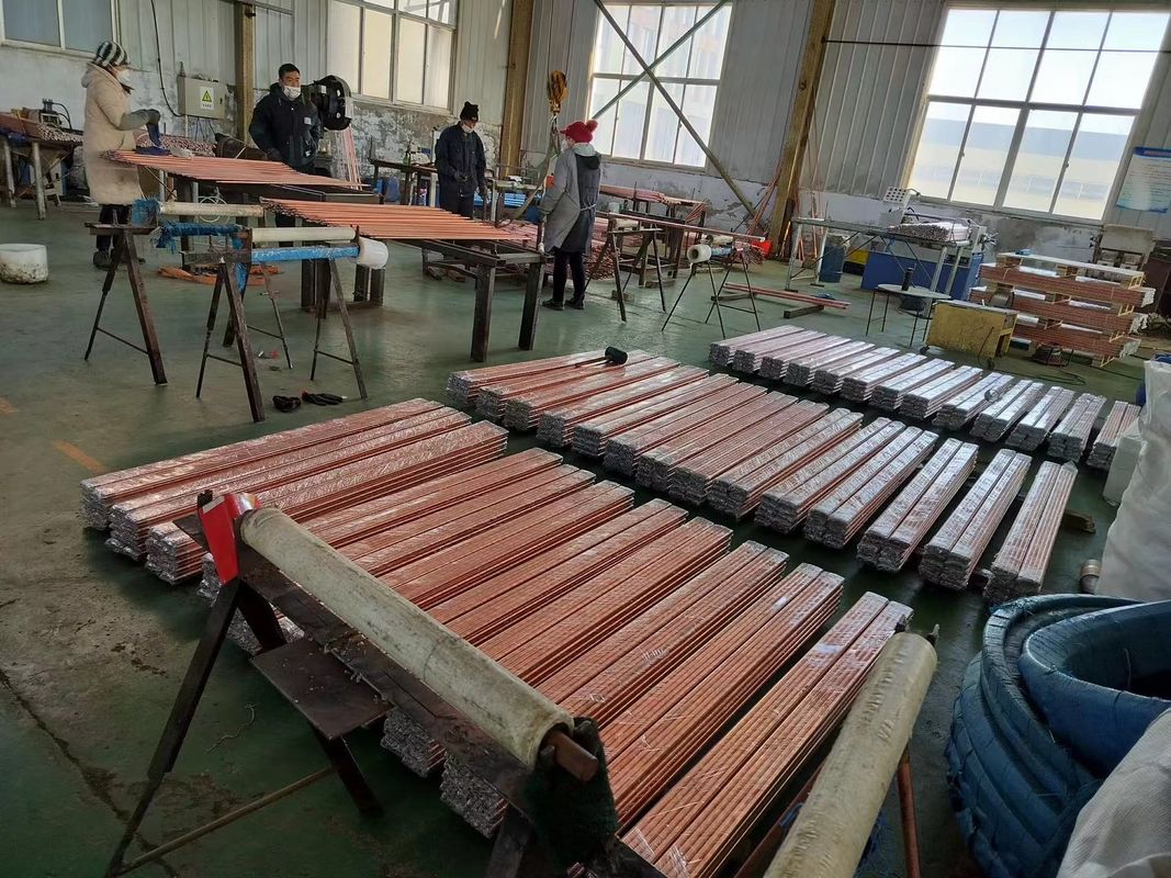 Performa yang Stabil Tembaga Lapisan Earth Rod untuk Sistem Grounding dengan ketahanan korosi yang tinggi