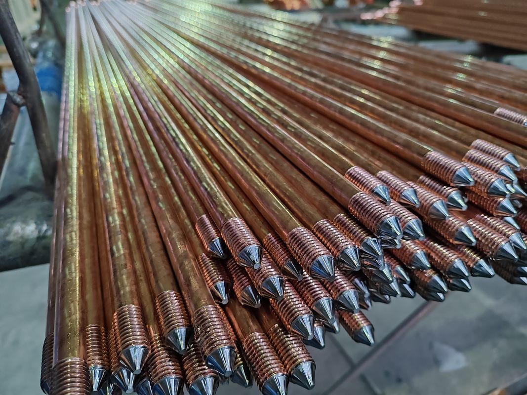 Class I Insulation Level Copper-Coated Conductors Corrosion Resistance For Lightning Protection, Substations, Telecom Systems