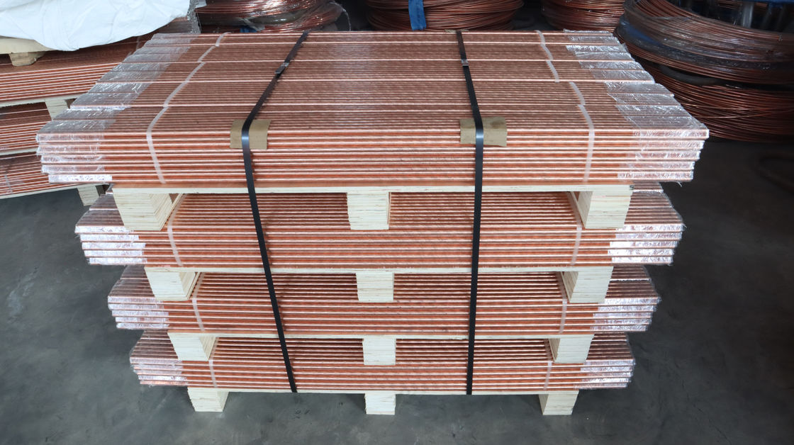 Copper Clad Grounding Rods 0.25mm Copper Thickness 15.8mm Rod Diameter for Fast Shipping