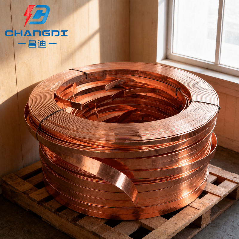 40×5 copper clad steel flat bar, 40×4 copper clad steel tape, 30×3 copper bonded steel tape