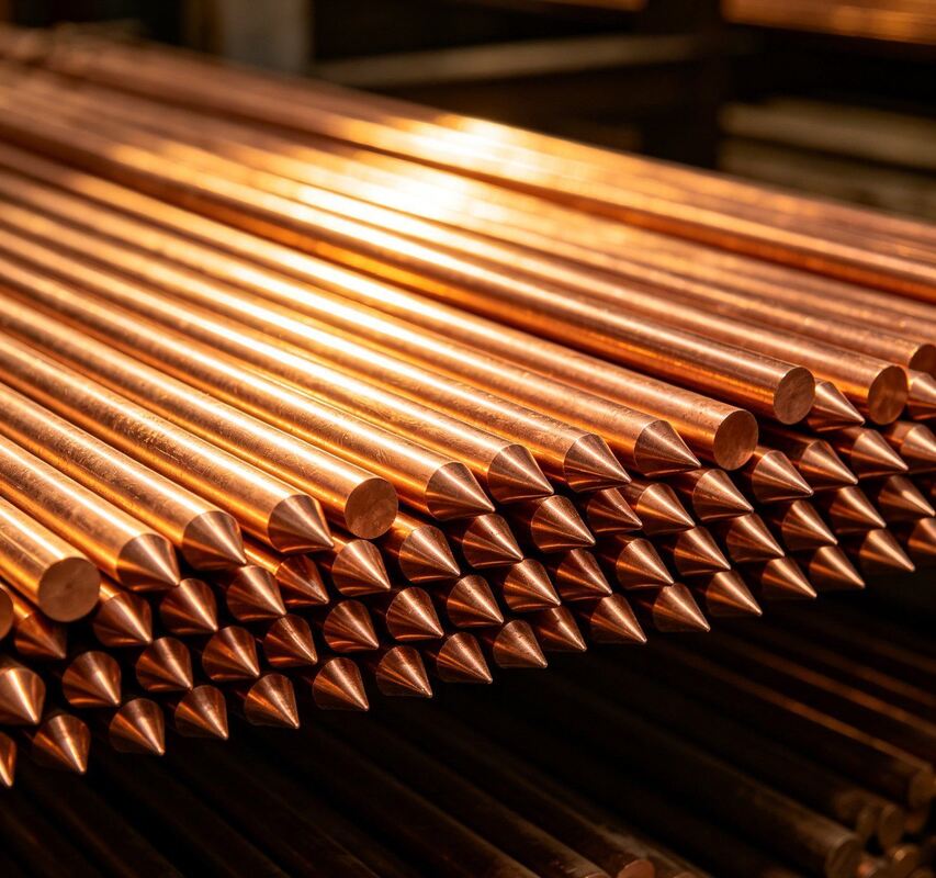 Molecular Bonded Copper Clad Steel Round Earth Rod