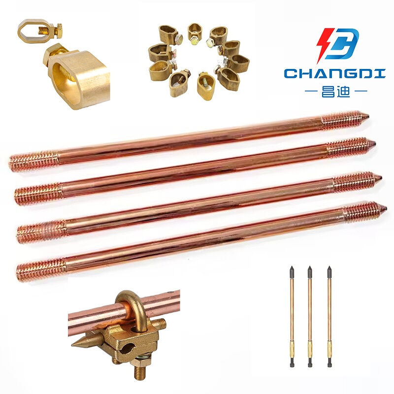 Copper Bonded Power System Electrode for Electrical Safety
