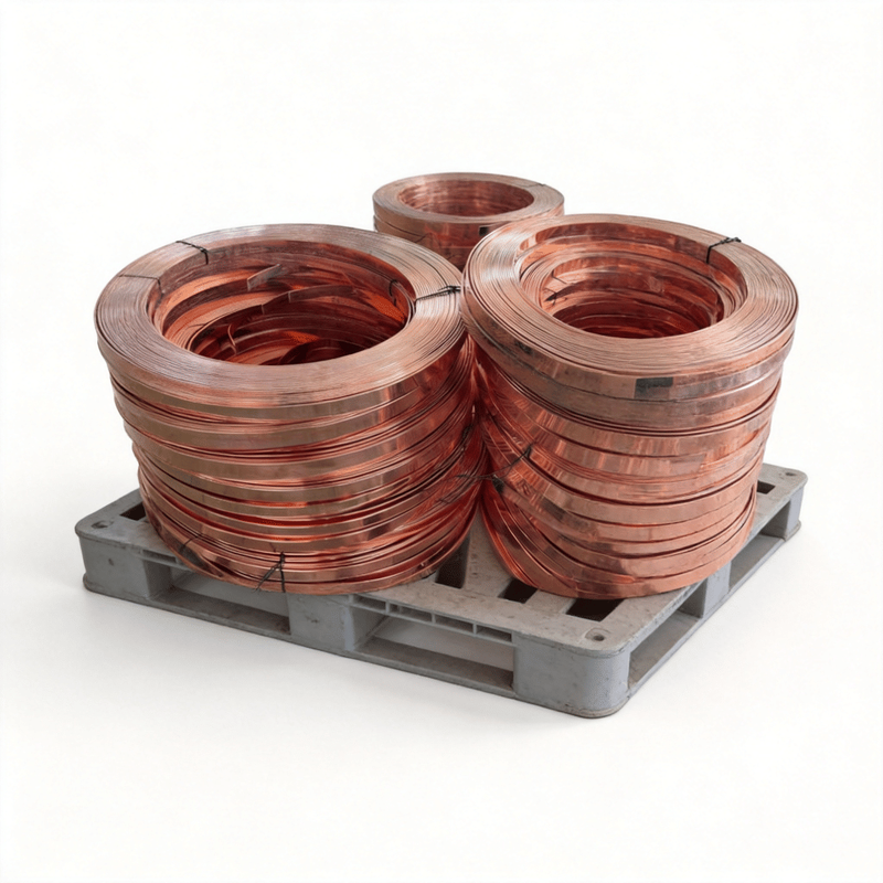 Copper Clad Steel Ground Reference Flat Bar with Steel Core