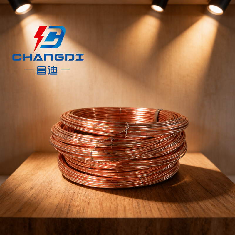 Copper Clad Steel Circular Conductor Diameter 10mm–20mm Customizable