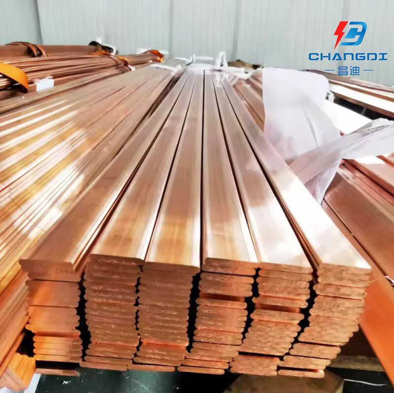 40×4mm Copper Bonded Steel Protective Conductor for Power Systems