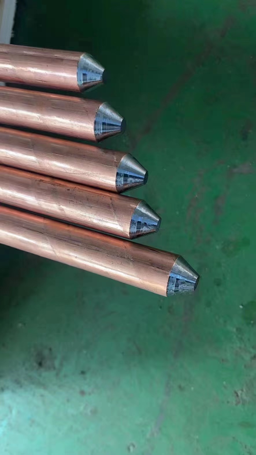 Electric Rods Texture Custom Copper Earth Rod with Durable Ground Pole